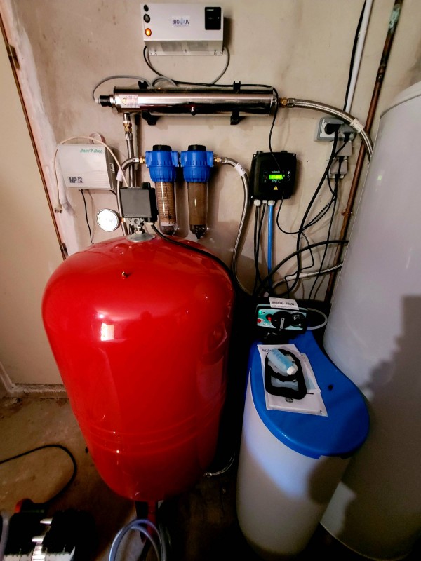 installtion pompe à eau dans maison près de cavaillon